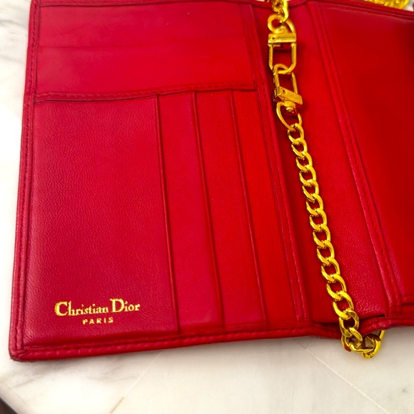 Authentic Christian Dior Trifold Quilted wallet - Picture 6 of 16